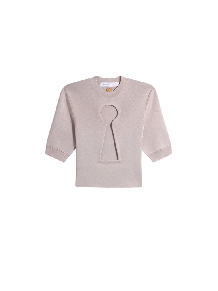 Schiaparelli Keyhole Top Tops in Schiaparelli Authentic Luxury Fashion at Coveti