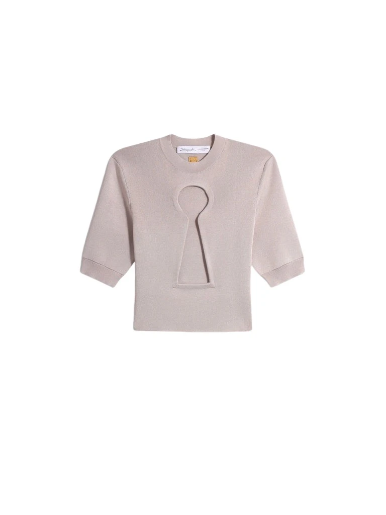 Schiaparelli-Keyhole-Top53135_nobg Schiaparelli Keyhole Top Tops in Schiaparelli Authentic Luxury Fashion at Coveti