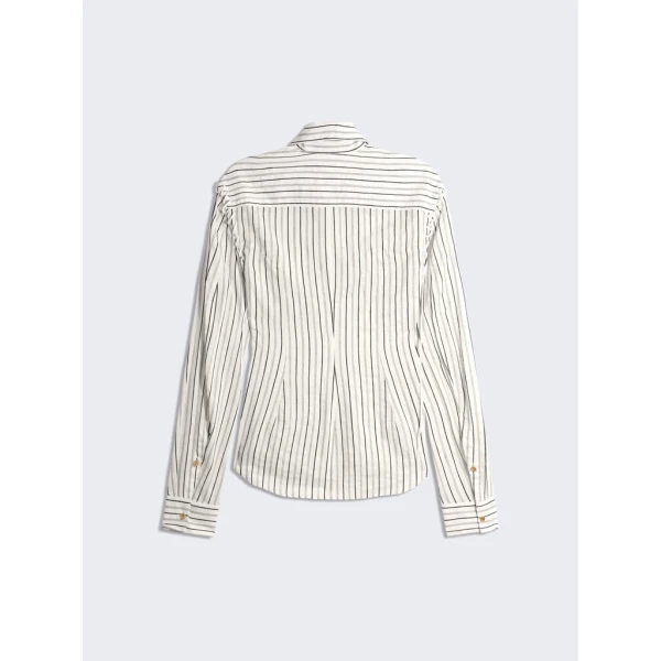 Schiaparelli Lace-Up Shirt Tops in Schiaparelli Authentic Luxury Fashion at Coveti