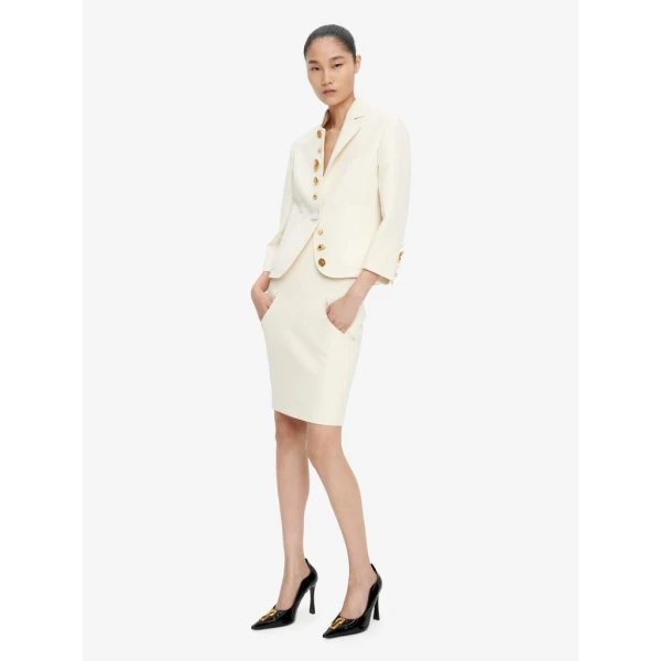 Schiaparelli Little Asymmetrical Jacket Jackets in Schiaparelli Authentic Luxury Fashion at Coveti