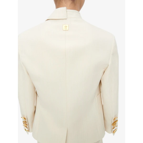 Schiaparelli Little Asymmetrical Jacket Jackets in Schiaparelli Authentic Luxury Fashion at Coveti