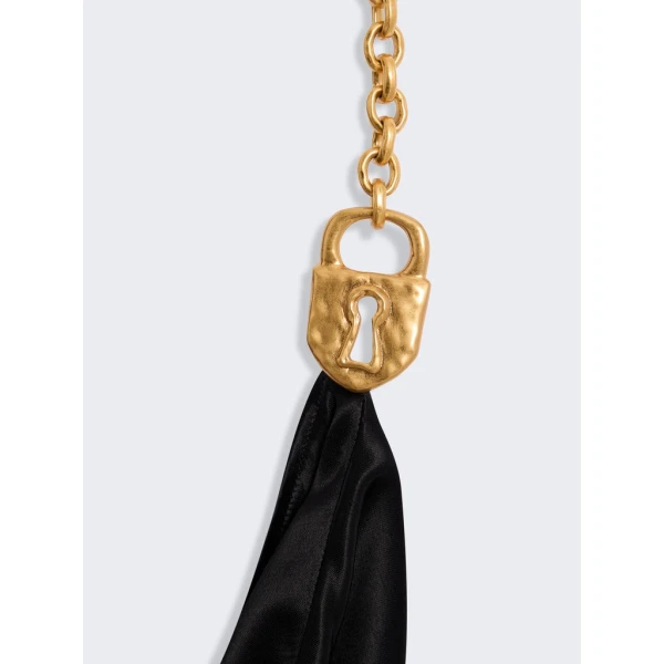 Schiaparelli Long Padlock Chain Skirt Skirts in Schiaparelli Authentic Luxury Fashion at Coveti