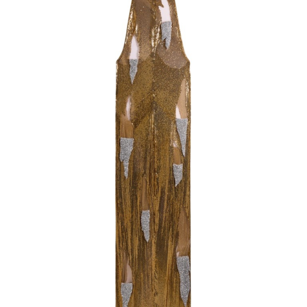 Schiaparelli Metallic Torn Dress Dresses in Schiaparelli Authentic Luxury Fashion at Coveti