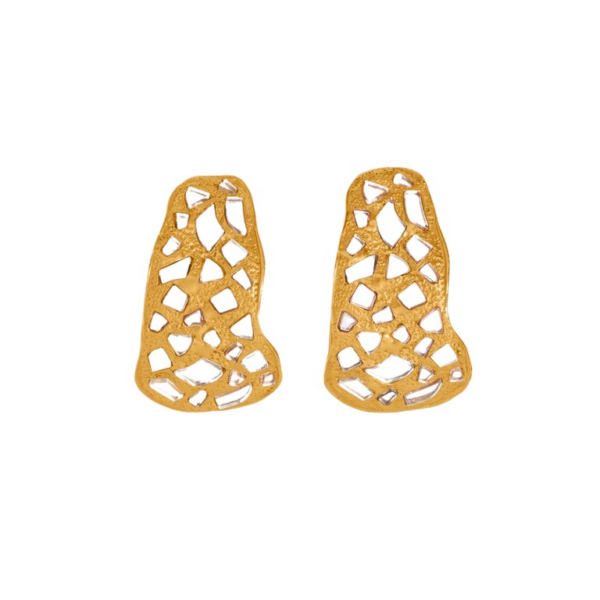 Schiaparelli Mirror Earrings