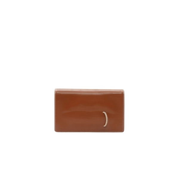 Schiaparelli Molded Mouth Chain Clutch
