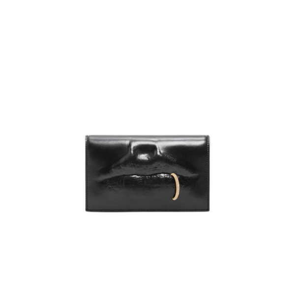 Schiaparelli Molded Mouth Chain Clutch