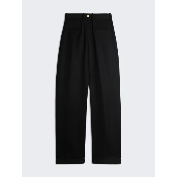 Schiaparelli Oversized Pleated Pants Pants in Schiaparelli Authentic Luxury Fashion at Coveti