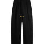 Schiaparelli Oversized Pleated Pants Pants in Schiaparelli Authentic Luxury Fashion at Coveti