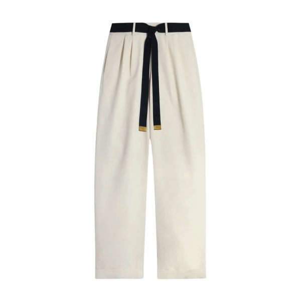 Schiaparelli Oversized Pleated Pants Pants in Schiaparelli Authentic Luxury Fashion at Coveti
