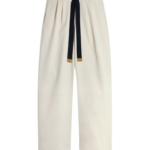 Schiaparelli Oversized Pleated Pants Pants in Schiaparelli Authentic Luxury Fashion at Coveti