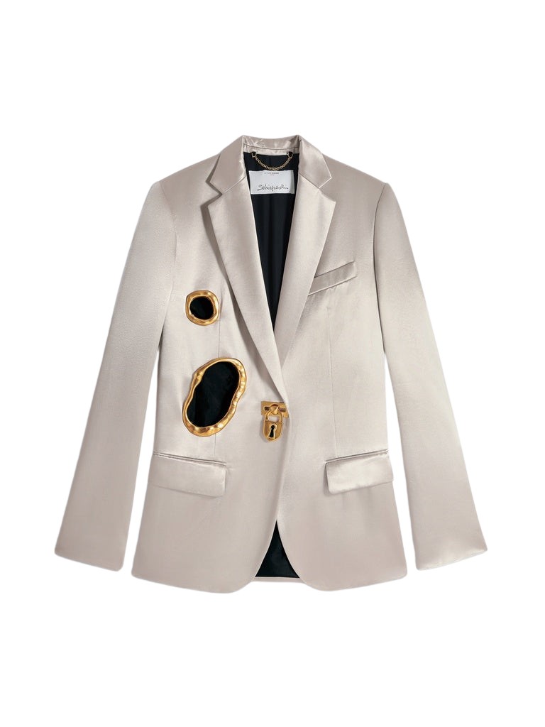 Schiaparelli-Padlock-Jacket35090_nobg Schiaparelli Padlock Jacket Jackets in Schiaparelli Authentic Luxury Fashion at Coveti