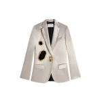 Schiaparelli Padlock Jacket Jackets in Schiaparelli Authentic Luxury Fashion at Coveti