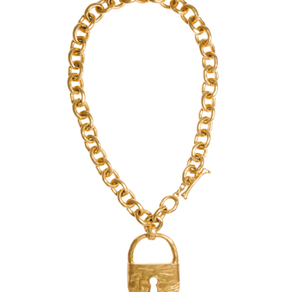 Schiaparelli Padlock Necklace