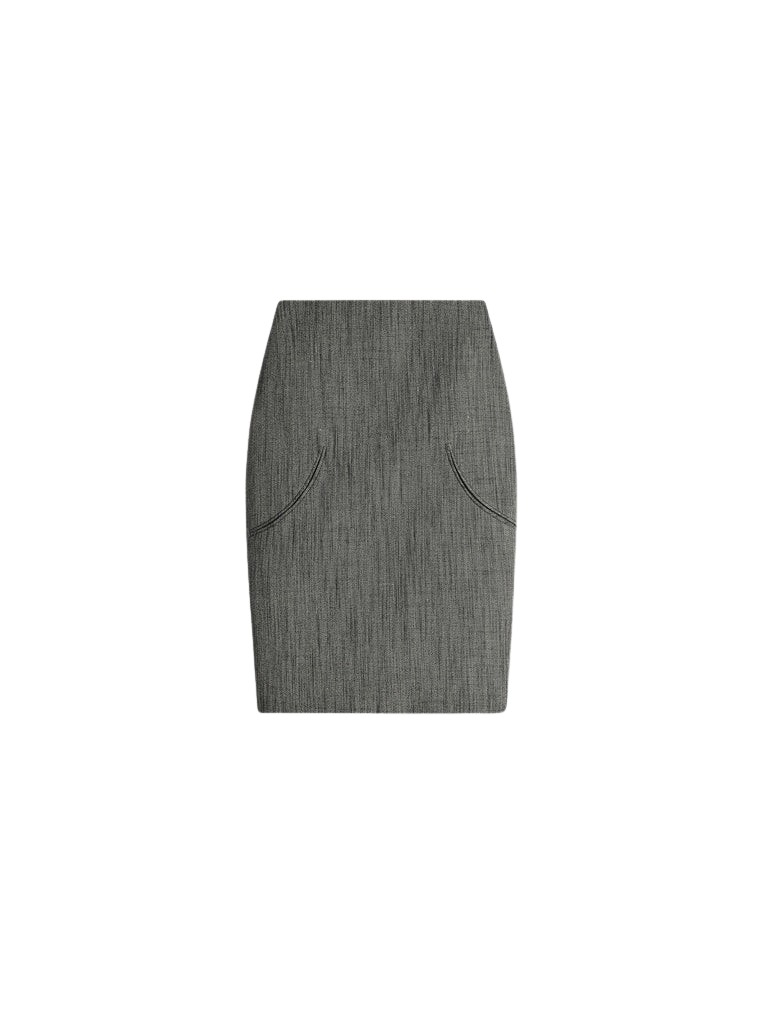 Schiaparelli Pencil Skirt With Pockets Skirts in Schiaparelli Authentic Luxury Fashion at Coveti