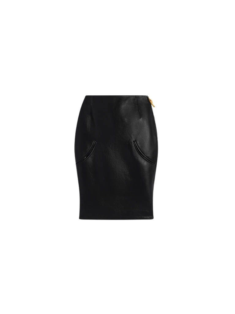 Schiaparelli-Pencil-Skirt-With-Rounded-Pockets29246_nobg Schiaparelli Pencil Skirt With Rounded Pockets Skirts in Schiaparelli Authentic Luxury Fashion at Coveti