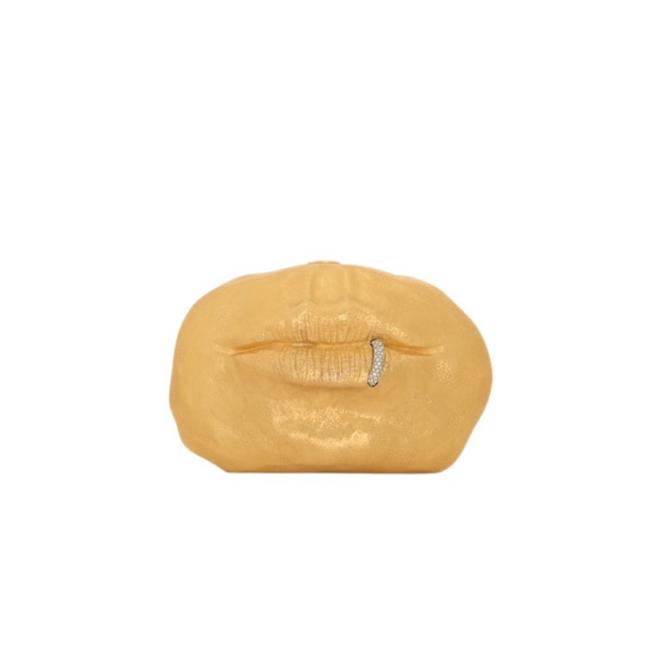 Schiaparelli Pierced Mouth Bijoux Minaudière