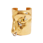 Schiaparelli Pierced Visage Cuff Bracelet