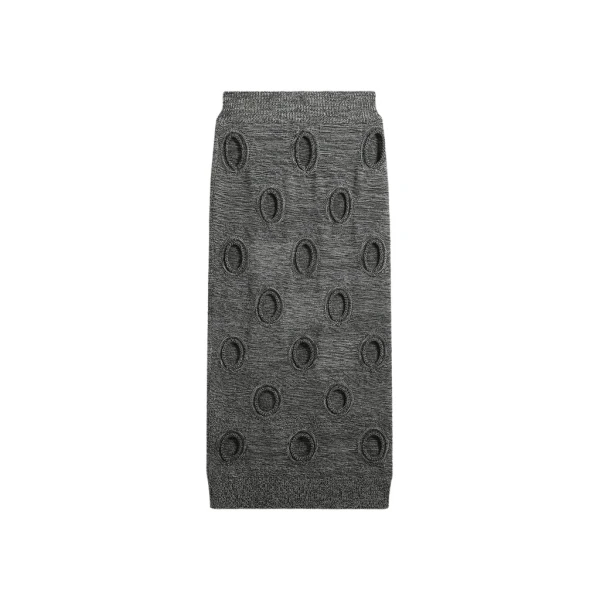 Schiaparelli Polka Dot Column Skirt Skirts in Schiaparelli Authentic Luxury Fashion at Coveti