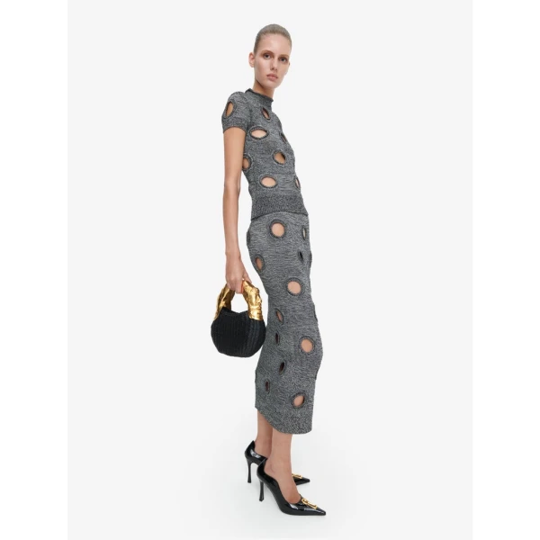 Schiaparelli Polka Dot T-Shirt Tops in Schiaparelli Authentic Luxury Fashion at Coveti