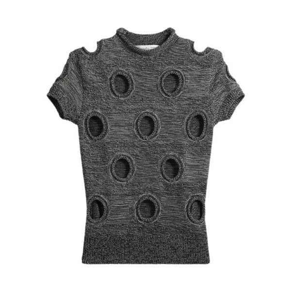 Schiaparelli Polka Dot T-Shirt Tops in Schiaparelli Authentic Luxury Fashion at Coveti