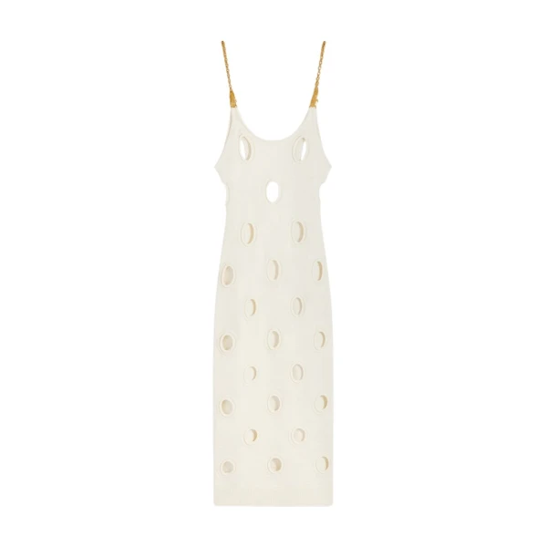 Schiaparelli Polka Dots Dress Dresses in Schiaparelli Authentic Luxury Fashion at Coveti