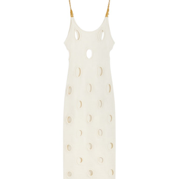 Schiaparelli Polka Dots Dress Dresses in Schiaparelli Authentic Luxury Fashion at Coveti