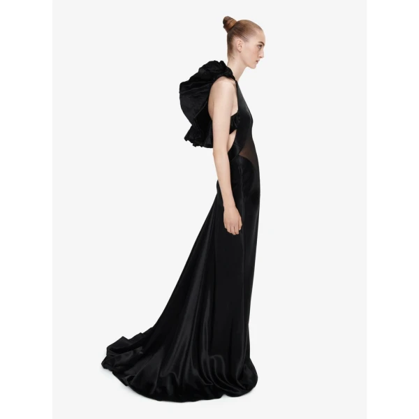 Schiaparelli Ruffled Dress Dresses in Schiaparelli Authentic Luxury Fashion at Coveti