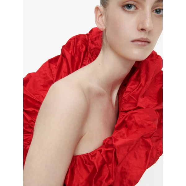 Schiaparelli Sculptural Ruffle Dress Dresses in Schiaparelli Authentic Luxury Fashion at Coveti