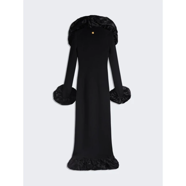 Schiaparelli Sculptural Ruffle Dress Dresses in Schiaparelli Authentic Luxury Fashion at Coveti