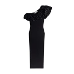 Schiaparelli Sculptural Ruffle Dress Dresses in Schiaparelli Authentic Luxury Fashion at Coveti
