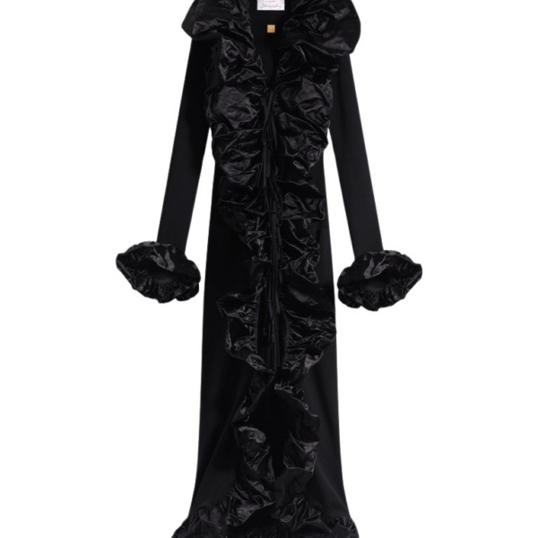 Schiaparelli Sculptural Ruffle Dress Dresses in Schiaparelli Authentic Luxury Fashion at Coveti