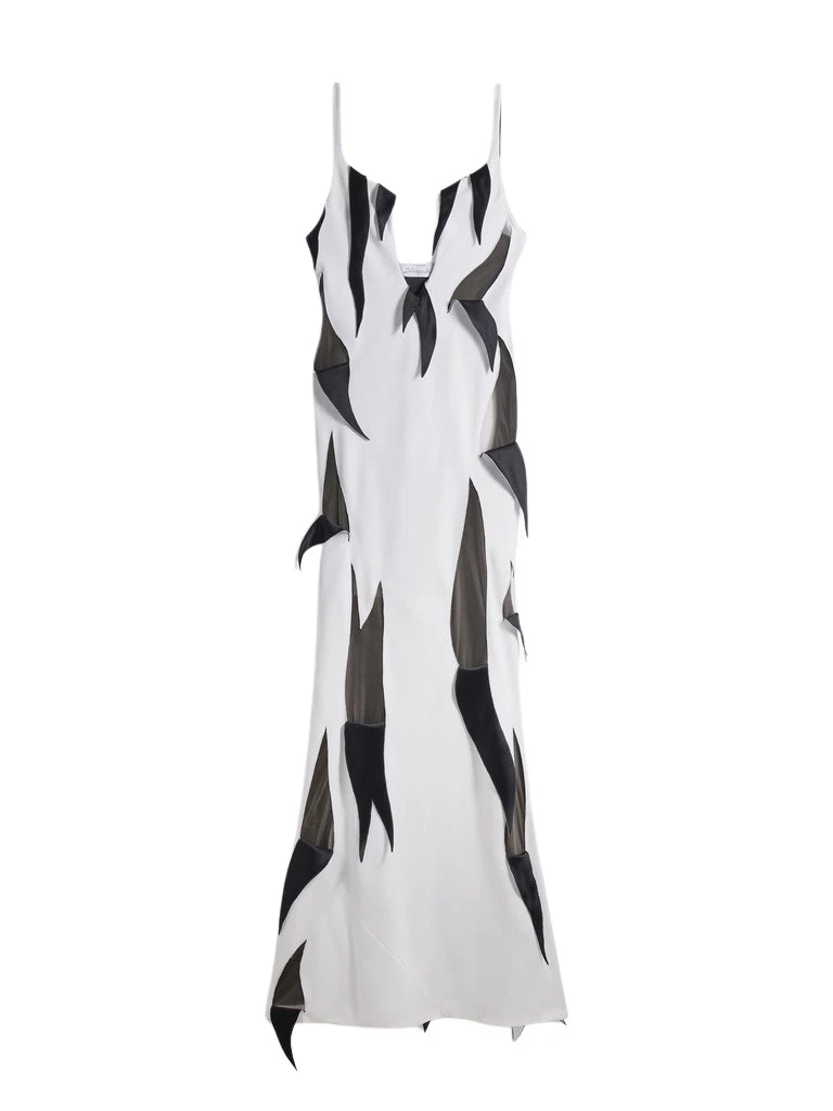 Schiaparelli-Torn-Dress-390703_nobg Schiaparelli Torn Dress Dresses in Schiaparelli Authentic Luxury Fashion at Coveti