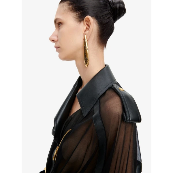 Schiaparelli Transparent Trench Coats in Schiaparelli Authentic Luxury Fashion at Coveti