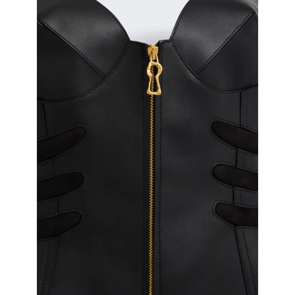 Schiaparelli Trompe L'Oeil Bustier Tops in Schiaparelli Authentic Luxury Fashion at Coveti