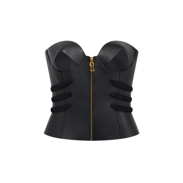 Schiaparelli Trompe L'Oeil Bustier Tops in Schiaparelli Authentic Luxury Fashion at Coveti