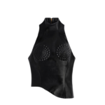 Schiaparelli Trompe L'Oeil Wave Top Tops in Schiaparelli Authentic Luxury Fashion at Coveti