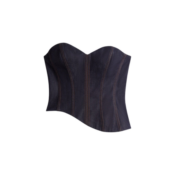 Schiaparelli Wave Bustier Tops in Schiaparelli Authentic Luxury Fashion at Coveti