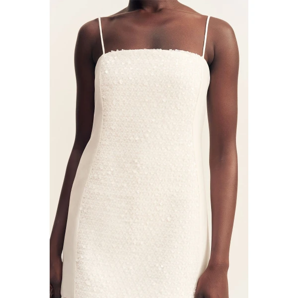 Eluna Panelled Sequin Mini Dress - Image 9