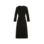 Oscar de la Renta Split-Sleeve Wool-Blend Dress - Dresses - American Luxury Evening Wear at Coveti