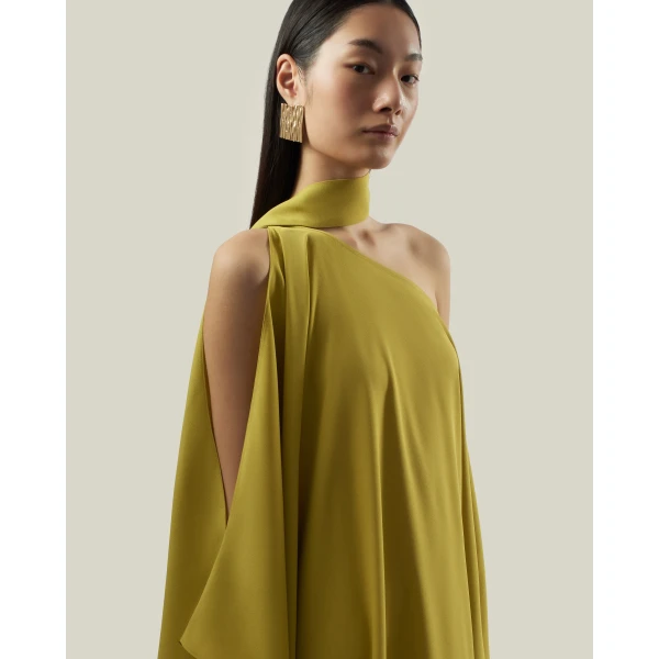 Taller Marmo Barths Kaftan In Gold Kiwi, view 5