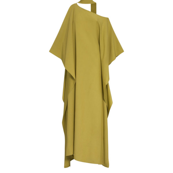 Taller Marmo Barths Kaftan In Gold Kiwi - Dresses - Italian Luxury Evening Wear at Coveti