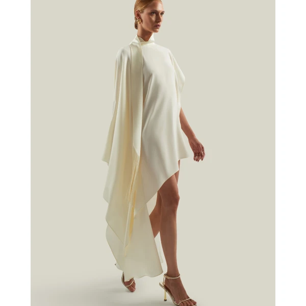 Taller Marmo California Kaftan In Latte, view 4
