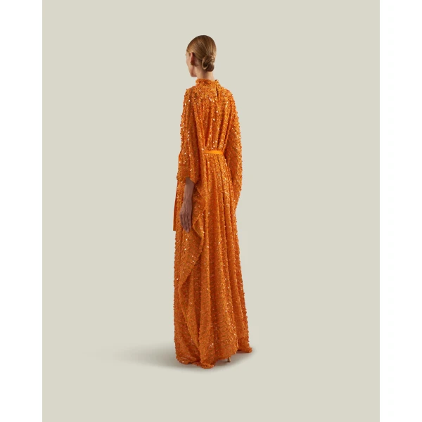 Taller Marmo Caracciolo Kaftan In Mandarin, view 3