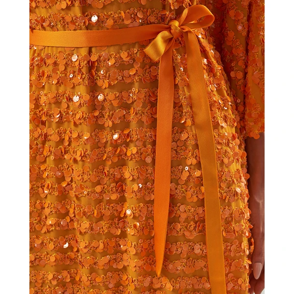 Taller Marmo Caracciolo Kaftan In Mandarin, view 5
