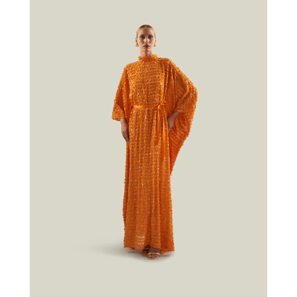 Taller Marmo Caracciolo Kaftan In Mandarin, view 7