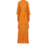 Taller Marmo Caracciolo Kaftan In Mandarin - Dresses - Italian Luxury Evening Wear at Coveti