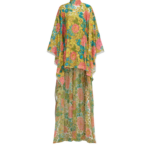 Taller Marmo Graham Kaftan In Multicolor - Dresses - Italian Luxury Evening Wear at Coveti