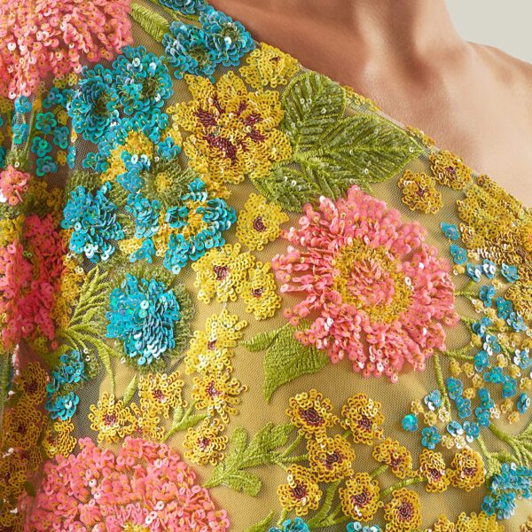 Taller Marmo Marie-Helene Dress In Multicolor - Dresses - Italian Luxury Evening Wear at Coveti