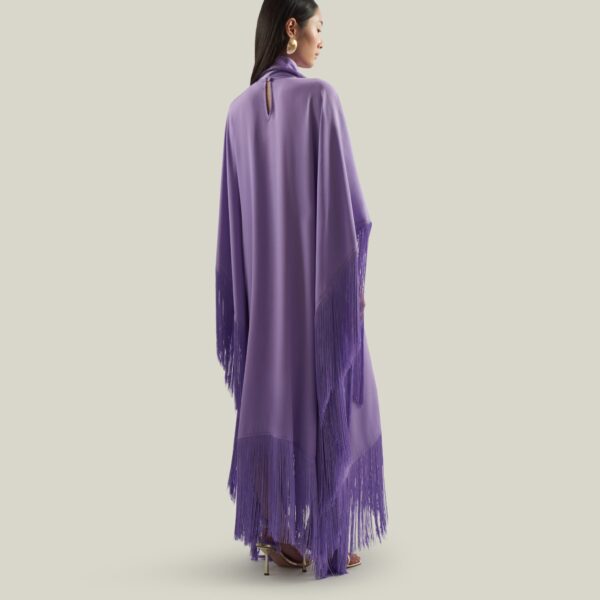 Taller Marmo Mrs Ross Kaftan In Lavender - Dresses - Italian Luxury Evening Wear at Coveti
