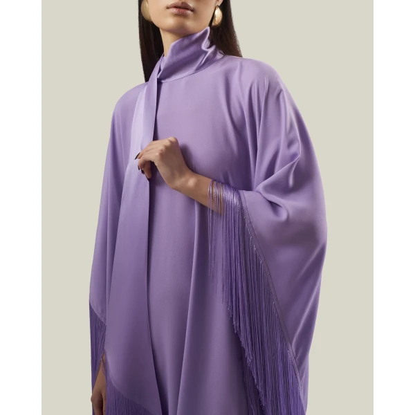 Taller Marmo Mrs Ross Kaftan In Lavender, view 6